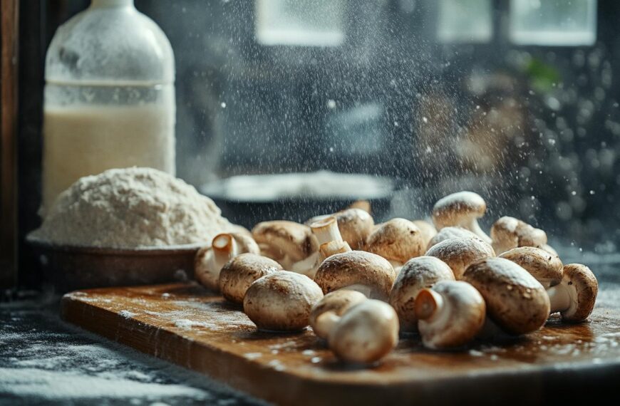 Gebruik dit ingrediënt uit de voorraadkast om je champignons in een handomdraai schoon te maken.